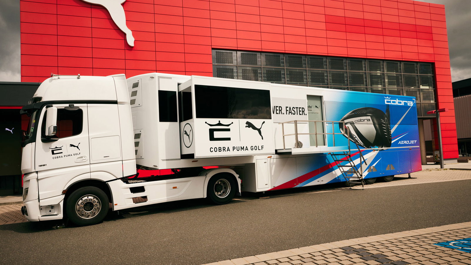 COBRA PUMA Golf elevates support of athletes with new Tour Truck